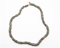 Native American Wampum Trade Bead Necklace