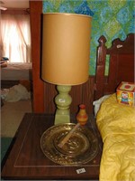 Mod Style Green Table Lamp plus
