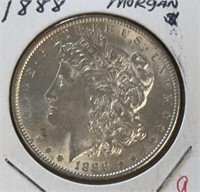 1888 MORGAN SILVER DOLLAR (90% SILVER)