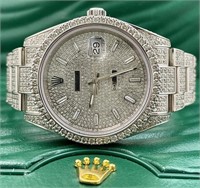 Rolex Datejust II 41 MM 13ct Diamond Watch