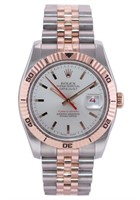 Rolex DateJust Turn-O-Graph Rose Gold Watch