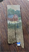 painted barn wood