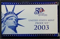 2003 US Mint Proof Set MIB