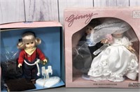 Vintage collectible Ginny Dolls