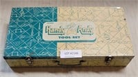 VTG. METAL HANDY ANDY TOOL BOX