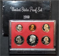 1980 US Mint Proof Set w/ SBA Dollar