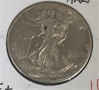 1943 WALKING LIBERTY HALF DOLLAR (90% SILVER)