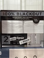 BLACK OUT CURTAINS RETAIL $79