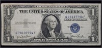 1935 D $1 Silver Certificate, No Motto, Nice Note