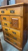 Beautiful antique oak dresser
