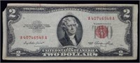 1953 $2 Red Seal Legal Tender Note