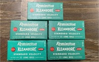 VINTAGE REMINGTON XLEANBORE 22LR (X5 BOXES)