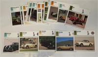 50-vintage "Car" info cards see pics