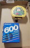 VTG. CABBAGE PATCH KIDS RADIO & POLAROID RADIO