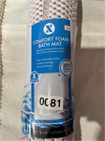 X COMFORT FOAM BATH MAT RETAIL $39
