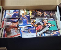 SHOEBOX OF BASBETBALL SPORTS TRADING CARDS