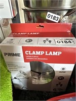 PRIME CLAMP LAMP RETAIL $79