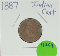 1887 INDIAN HEAD CENT