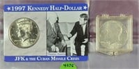 1976 & 1997 KENNEDY HALF DOLLARS