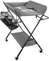 $111 Foldable Diaper Changing Table(Grey)