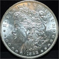 1888 Morgan Silver Dollar Gem BU