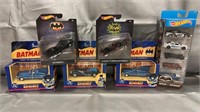 Batman themed diecast cars qty 6