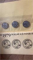 1979 Dollar Souvenier Set