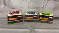 2006 hot wheels sizzlers qty 3