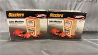 2006 hot wheels sizzlers juice machine qty 2