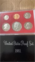 1981 Proof Set