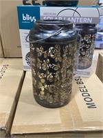 Bliss Medium Solar Lantern 2pk