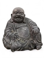 Composite Garden Laughing Buddha Statue