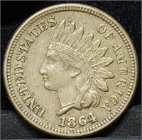 1864 Indian Head Cent, High Grade