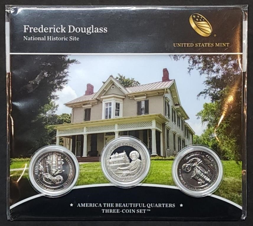 2017 Frederick Douglass House ATB Quarter Set MIP