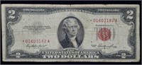 1953 $2 Red Seal Legal Tender STAR Note