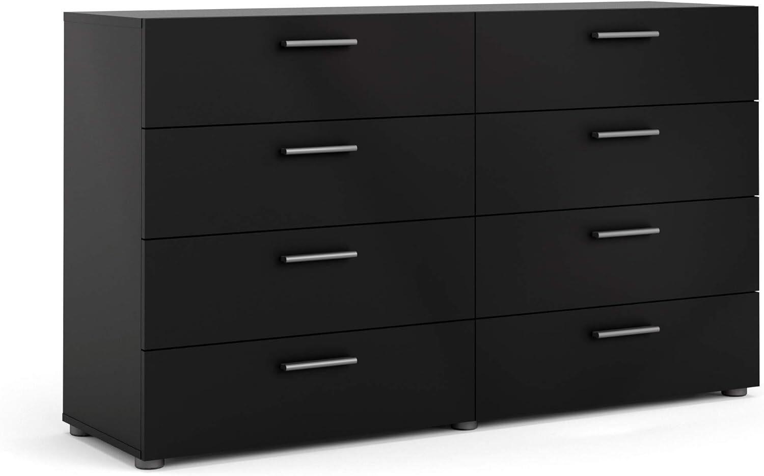 Tvilum Dresser  15.85D x 55.12W x 32.17H  Black
