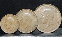 George V Farthing, Halfpenny & Penny Trio