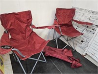 2 Chairs With Bags