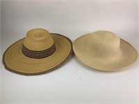 His and Hers Straw Hats