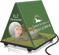Indestructible Heated Cat House for Outdoor Cats i