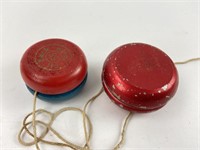 2 Vintage Yo Yo - Spin Master & Fli Back 55