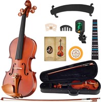 WITEK 1/2 Violin Set Beginner Violin Kit  Premium