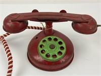 Antique Pressed Metal Toy Phone