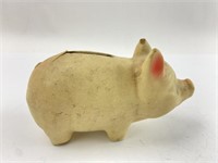 Antique / Vintage Papier Mache Piggy Bank USA