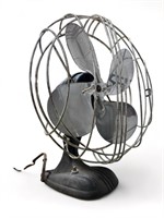 Vtg MADE RITE Industrial Art Deco Fan