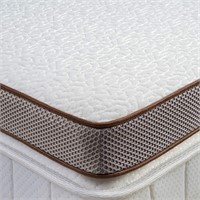 BedStory 4 Inch Memory Foam Mattress Topper Full -