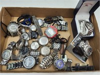 Large Lot of Watches/Pocket Watches