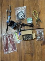 Assorted hardware, box cutters and more