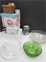 Collector Plates, Party Bowls, Gift Box +