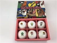 Box of 6 Looney Tunes Bridgestone Precept Golf